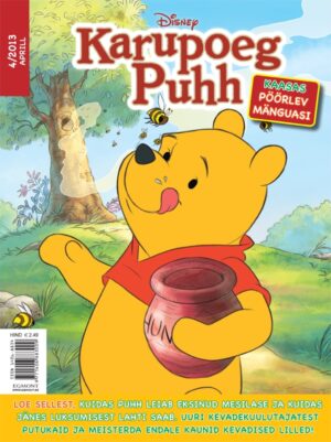Karupoeg Puhh 4/2013 - kaasas pöörlev mänguasi-0