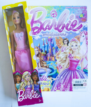 Barbie eriväljaanne 2/2017 - kaasas Barbie nukk-0