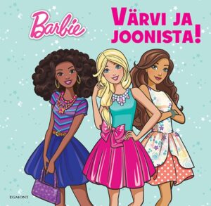 Barbie! Värvi ja joonista-0