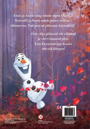 Lumekuninganna 2. Elsa ja Anna uued seiklused. Värvimisraamat-7383
