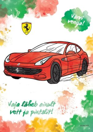 Ferrari. Värvi veega-0