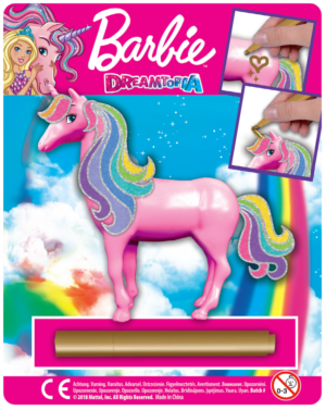 Barbie eri 2019/01 - kingituseks sädelev hobune koos pliiatsiga + üllatuskingitus-7603