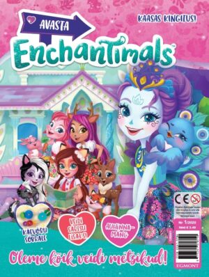 Enchantimals 2020/01 - kaasas karp kleepsudele ja kleepsud-0