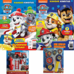 Paw Patrol komplekt 2 ajakirja komplekt