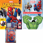 Spiderman komplekt  - ajakiri ja värvimisraamat+ kingitused