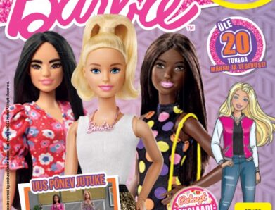 Barbie 2023/1 – kaasas kleepsude ja kirjatarvete komplekt