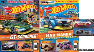 Hot Wheels 2e ajakirja komplekt