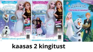 Lumekuninganna 2 ajakirja  ja värvimisraamatu komplekt + kingitused