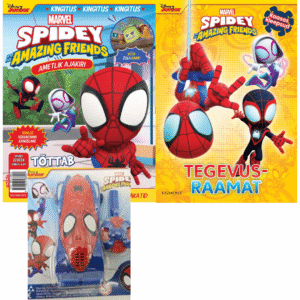 Spidey komplekt - ajakiri ja tegevusraamat+ kingitus