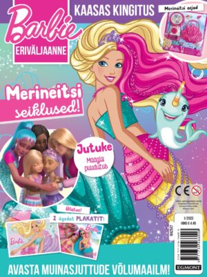 Barbie eriväljaanne 2025/1 - kaasas müügiautomaat koos pärlitega