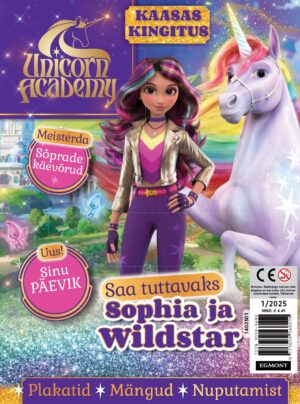 Unicorn Academy 2025/1 - popiti ja karbikese komplekt