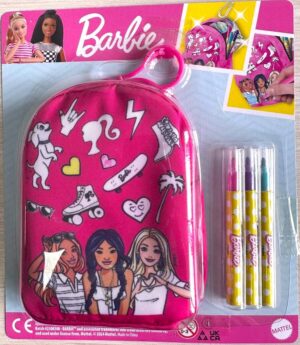 Barbie 2025/03 - kaasas värvitav seljakott