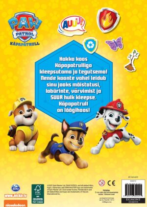 Paw Patrol. Nuputamisraamat