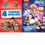 Komplekt Paw Patrol. 4 toredat seiklust + värvimisraamat