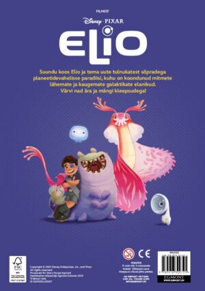 Elio. Värvimisraamat
