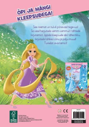 Disney Printsess. Õppida on lõbus ABC