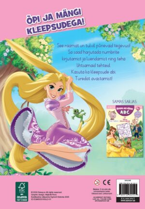 Disney Printsess. Õppida on lõbus 123
