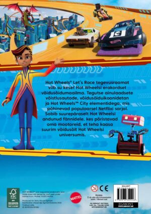 Hot Wheels. Let's race. Tegevusraamat