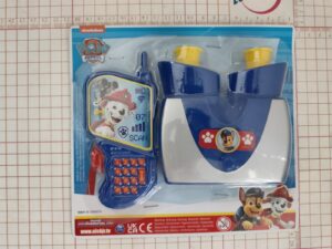 Paw Patrol 2025/3 - kaasas raadiosaatja ja binokli komplekt