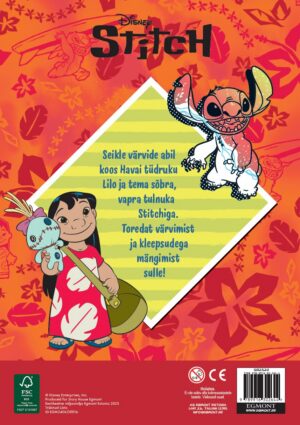Stitch. Värvimisraamat