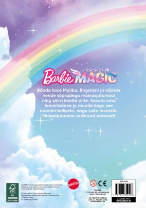 Barbie. A touch of Magic. Värvimisraamat