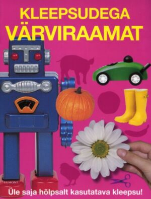Kleepsudega värviraamat