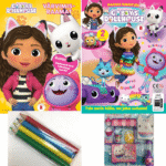 Gabby Nukumaja. komplekt Värvimisraamat +ajakiri + kingitused