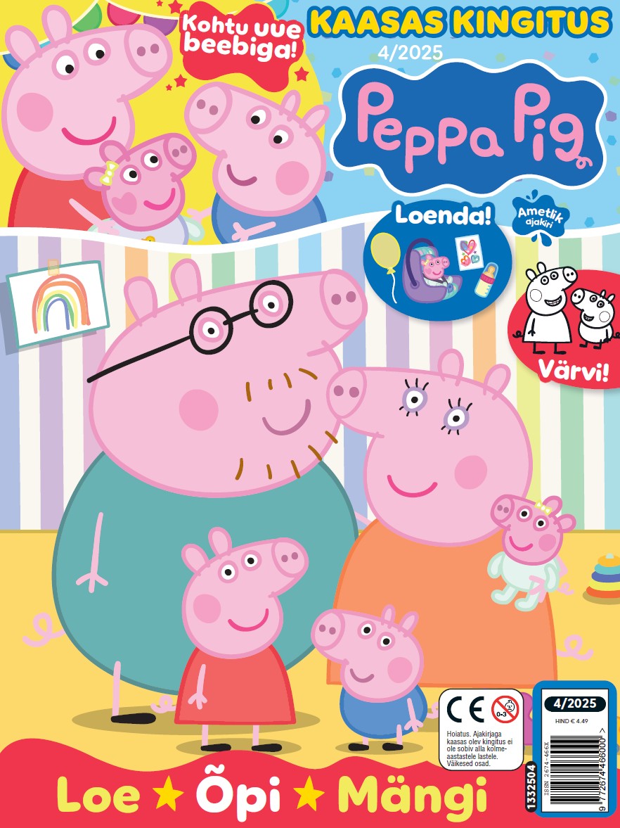 Peppa Pig 2025/3- kaasas üllatuskingitus